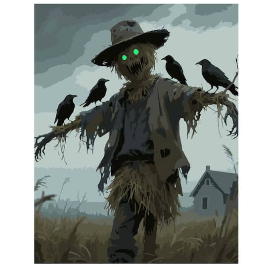 11" x 14" Scarecrow Paint-by-Number Kit by Artist's Loft®
